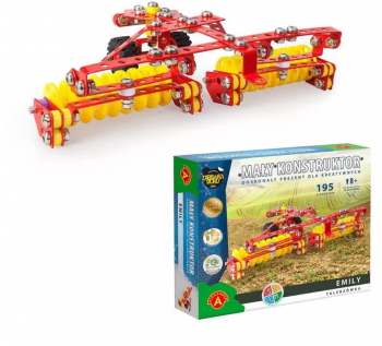 Set constructie din 195 piese metalice Little Constructor - Emily 