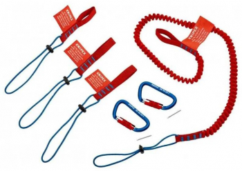 Set corzi de siguranta pentru scule si carabiniere Knipex 00 50 04 T BK 1.5 Kg 5 bucati