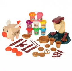 Set creativ masina de facut paste si inghetata cu accesorii pentru copii 