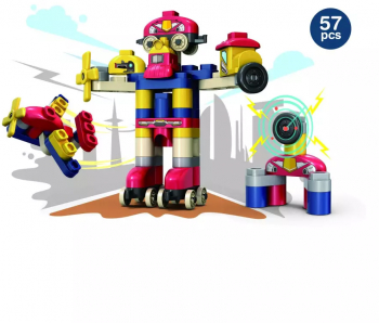 Set de construit LEGO ROBOT cu 57 piese 