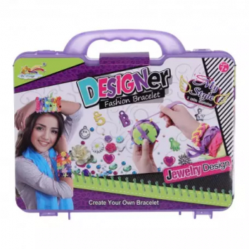 Set de margele pentru realizarea bratarilor multicolor 