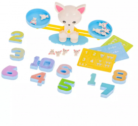 Set Joc tip balanta educativ si interactiv model catel prescolari si copii 4-8 ani 