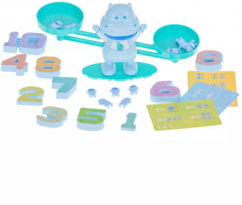 Set Joc tip balanta educativ si interactiv model hipopotam prescolari si copii 4-8 ani 