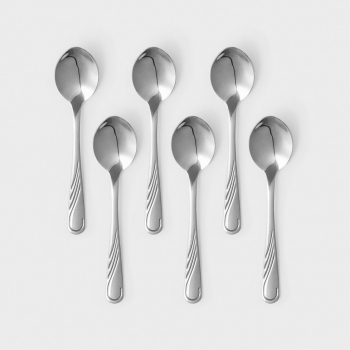 Set lingurita cafea 6 piese inox AMBITION Napoli 