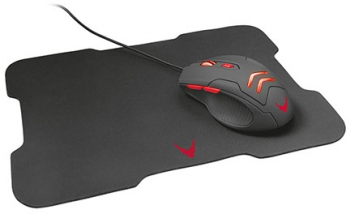 Set Mouse Gaming 3200dpi + Mousepad Inteligent 