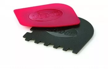 Set razuitor pentru vasele din fonta Lodge L-SCRAPERGPK