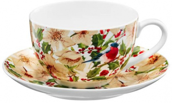 Set servire ceai sau cafea 12 piese 6 persoane AMBITION Botanic 