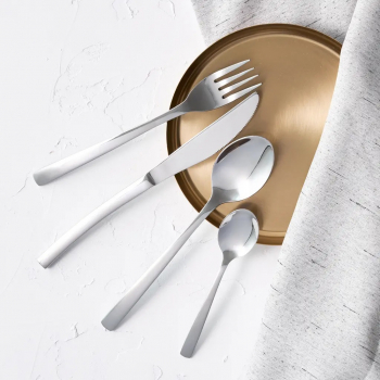 Set tacamuri inox 24 piese 6 persoane AMBITION Saragossa 