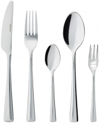Set tacamuri inox 60 piese 12 persoane ambalate in cutie cadou AMBITION Siena 