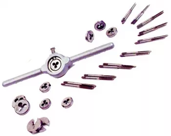 Set tarozi si filiere pentru modelist Mannesmann 53240 30 piese 