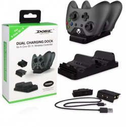 Suport de incarcare Duo cu 2 baterii pentru XBOX One One X si One S 