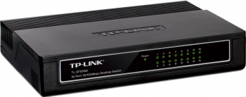 Switch de retea TP-LINK cu 16 porturi 10/100Mbps 