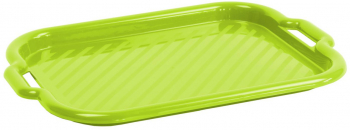 Tava mare cu manere DOMOTTI Clever 53x37x3cm plastic verde 