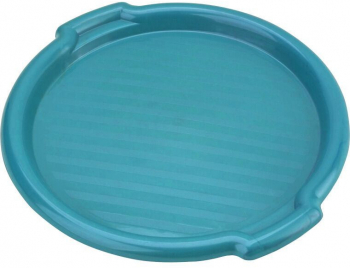 Tava rotunda cu manere DOMOTTI Clever 35.5cm plastic albastru 