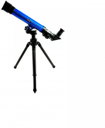 Telescop educational cu trepied 20 x 30 x 40 zoom albastru 