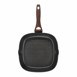 Tigaie grill AMBITION Darkwood 26x26cm invelis Qualum Basic Stone Edition 