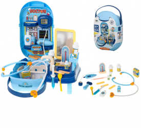 Trusa medicala cu 34 de accesorii in valiza 