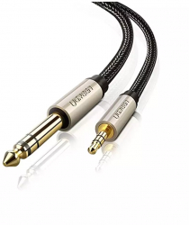 UGREEN Cablu audio Jack 3.5mm Male la 6.35mm Male Lungime 1 Metru 