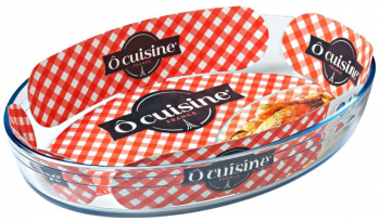 Vas termorezistent 30x21x6cm 2.3L OCUISINE Glassware Range 