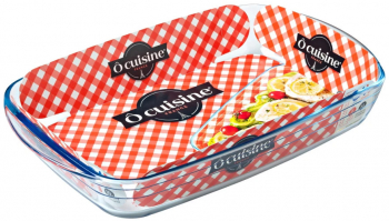 Vas termorezistent 35x22x5cm 2.6L OCUISINE Glassware Range 