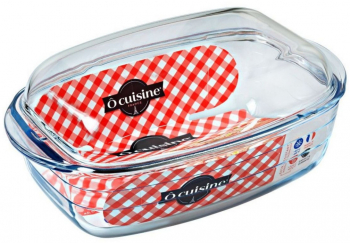 Vas termorezistent cu capac 4.6L OCUISINE Glassware Range 