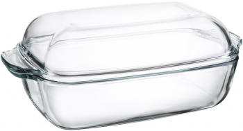 Vas termorezistent cu capac 5.3L dreptunghiular AMBITION Excellent 