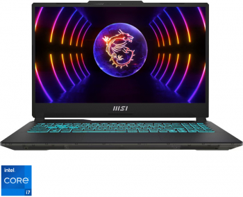 Laptop Gaming MSI Cyborg 15 A13VF 15.6 FHD 144Hz Intel Core i7-13620H 16GB DDR5 1TB SSD NVIDIA RTX 4060 8GB Translucent Black 