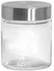 Borcan depozitare cu capac inox 1.1L DOMOTTI Anabel 
