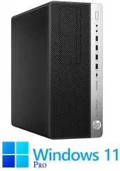 Calculator HP EliteDesk 800 G4 MT Hexa Core i5-8500 16GB DDR4 SSD Win 11 Pro 