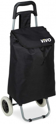 Carucior pentru cumparaturi pliabil 59L negru Vivo WST59