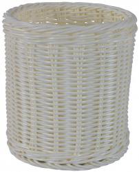 Cos depozitare rotund 15cm bej AMBITION Sante 