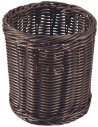 Cos depozitare rotund 15cm maro AMBITION Sante 