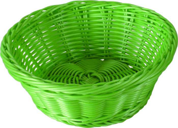 Cos depozitare rotund 21cm verde AMBITION Sante 