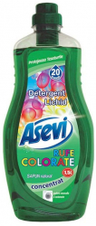 Detergent Lichid Asevi Rufe Colorate 1 5L 