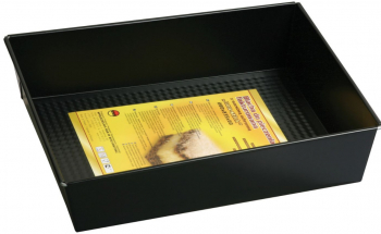 Forma copt 28x23.5x6cm invelis antiaderent negru SNB 