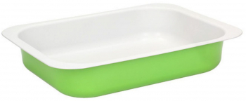 Forma copt 29x22x6cm invelis antiaderent verde SNB 