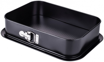 Forma copt 34x24x8cm baza detasabila invelis antiaderent negru SNB