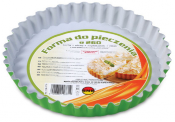 Forma tarta 26cm invelis antiaderent verde SNB 