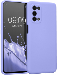 Husa Kwmobile pentru OPPO A74 5G/A54 5G Silicon Albastru 57571.139 