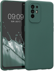 Husa Kwmobile pentru OPPO A94 5G Silicon Verde 58332.169 