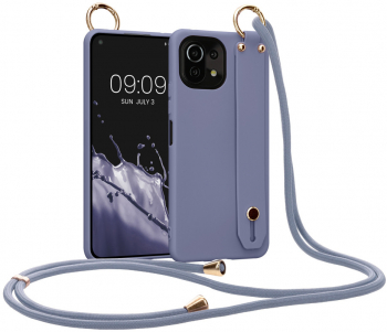 Husa Kwmobile pentru Xiaomi Mi 11 Lite 5G/11 Lite 5G NE Silicon Albastru 57331.130 