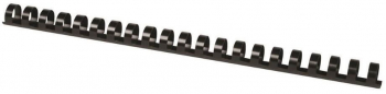Inele din Plastic pentru Indosariere EVOffice Dimensiune 14 mm Capacitate 125 Coli 100 Buc/Bax Culoare Negru - EVIN14 