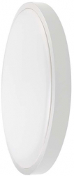 Lumina LED Rotunda Senzor Alb Rece IP44 - 18W 