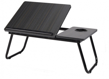 Masa pliabila pentru laptop cu unghi de inclinare reglabile 56.5 x 32.5 x 24 cm negru Vivo WBT51