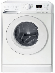 Masina de spalat rufe Indesit New MyTime MTWA 81495 W EU 8 kg 1400 rpm Clasa B Fast Cycles Motor Inverter Display LED Alb 