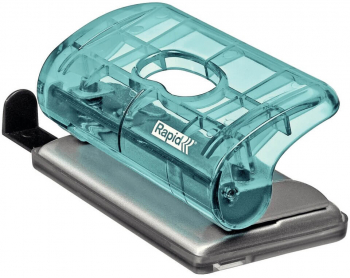 Perforator Rapid Colour Ice FC5 Albastru Capacitate 10 Coli Material Plastic/Metal-LCMRA5001332 