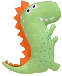 Perna Decorativa Dinozaur Verde 30x40cm 