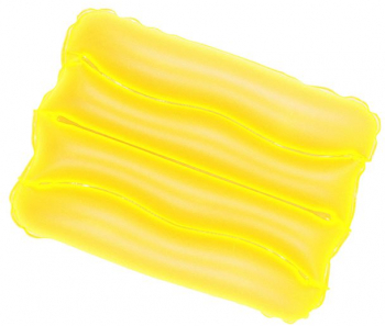 Perna gonflabila transparenta 38x25x5cm multicolor