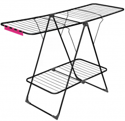 Uscator de rufe 163x62x114cm negru VELKEA A300 
