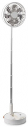Ventilator cu acumulator pliabil si extensibil Inaltime 920 mm Alb 7200 mAh Li-Ion Telecomanda 4 viteze